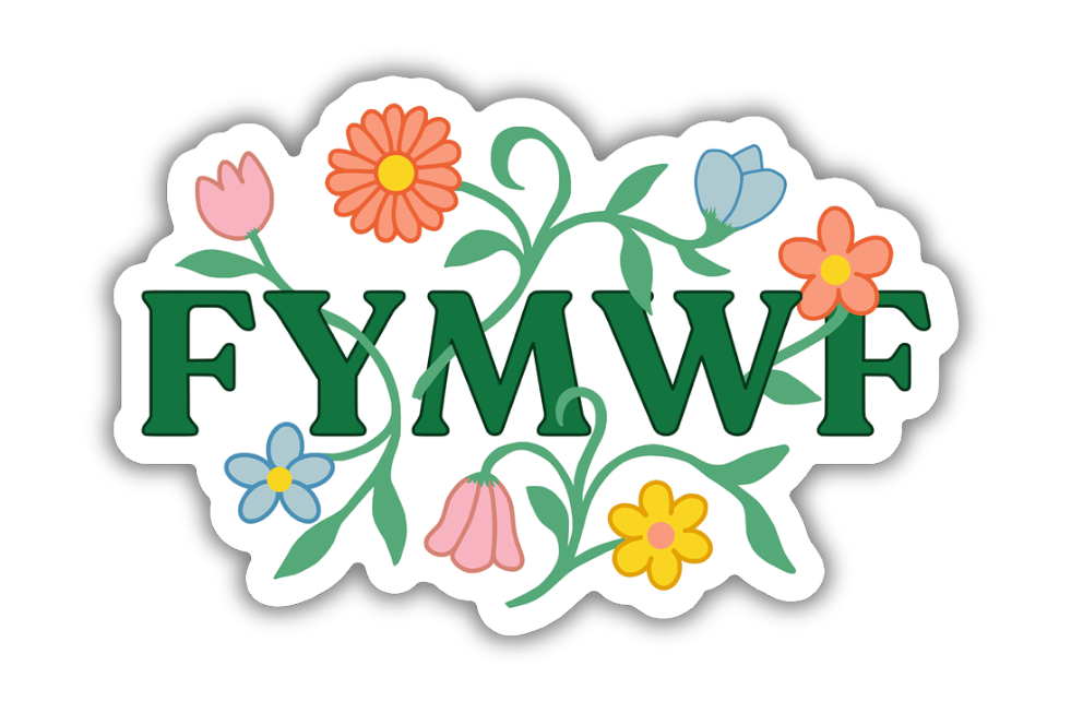 FYMWF vinyl sticker