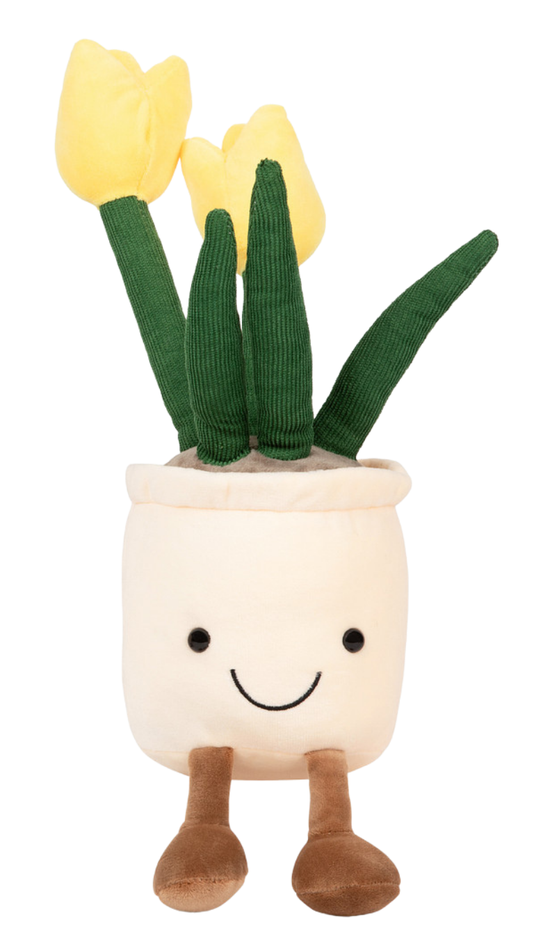 Bloomie Barb - Yellow Tulip Plushie