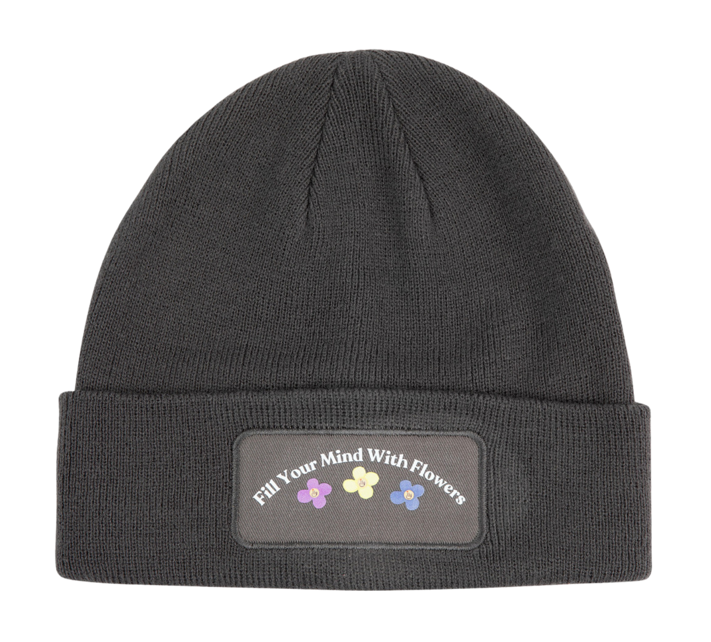 Fill Your Mind With Flowers Beanie