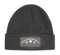 Fill Your Mind With Flowers Beanie