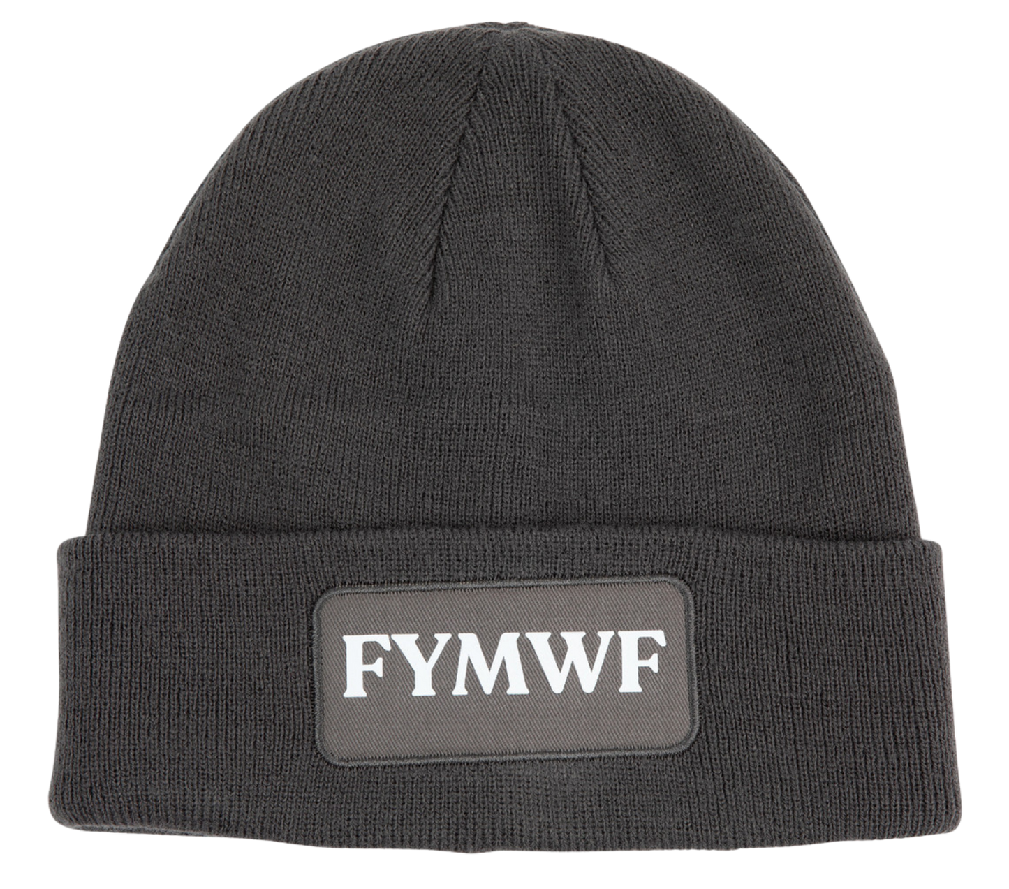 FYMWF dark gray beanie