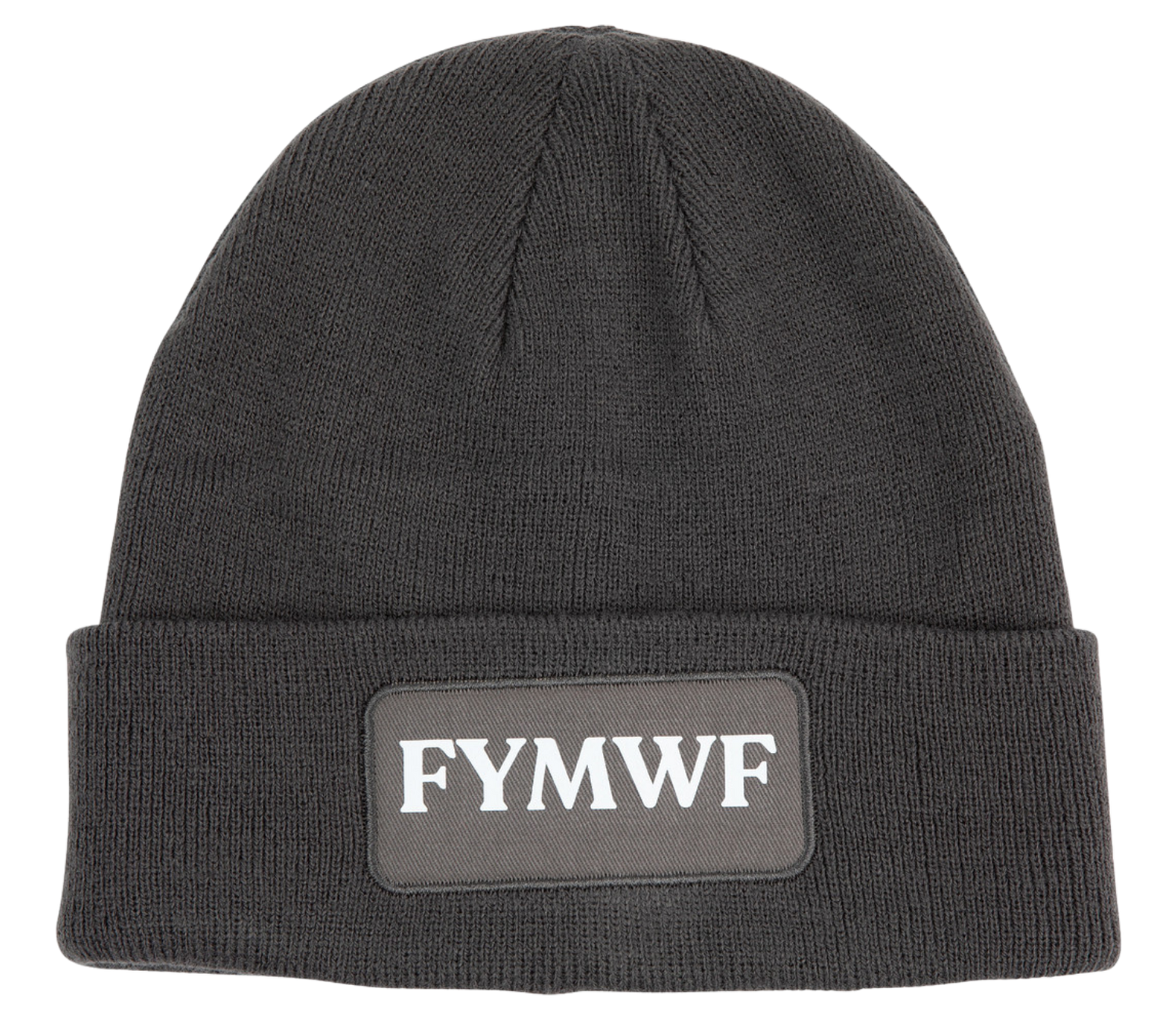 FYMWF dark gray beanie