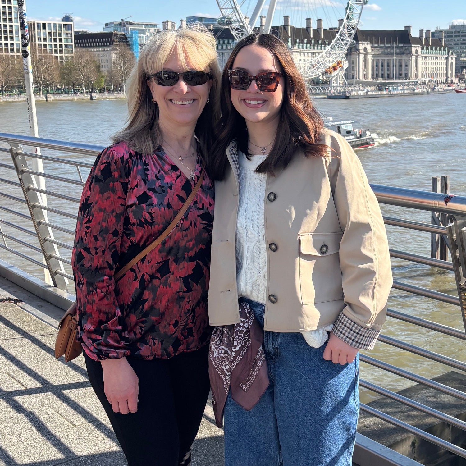 Sue and Emily in London