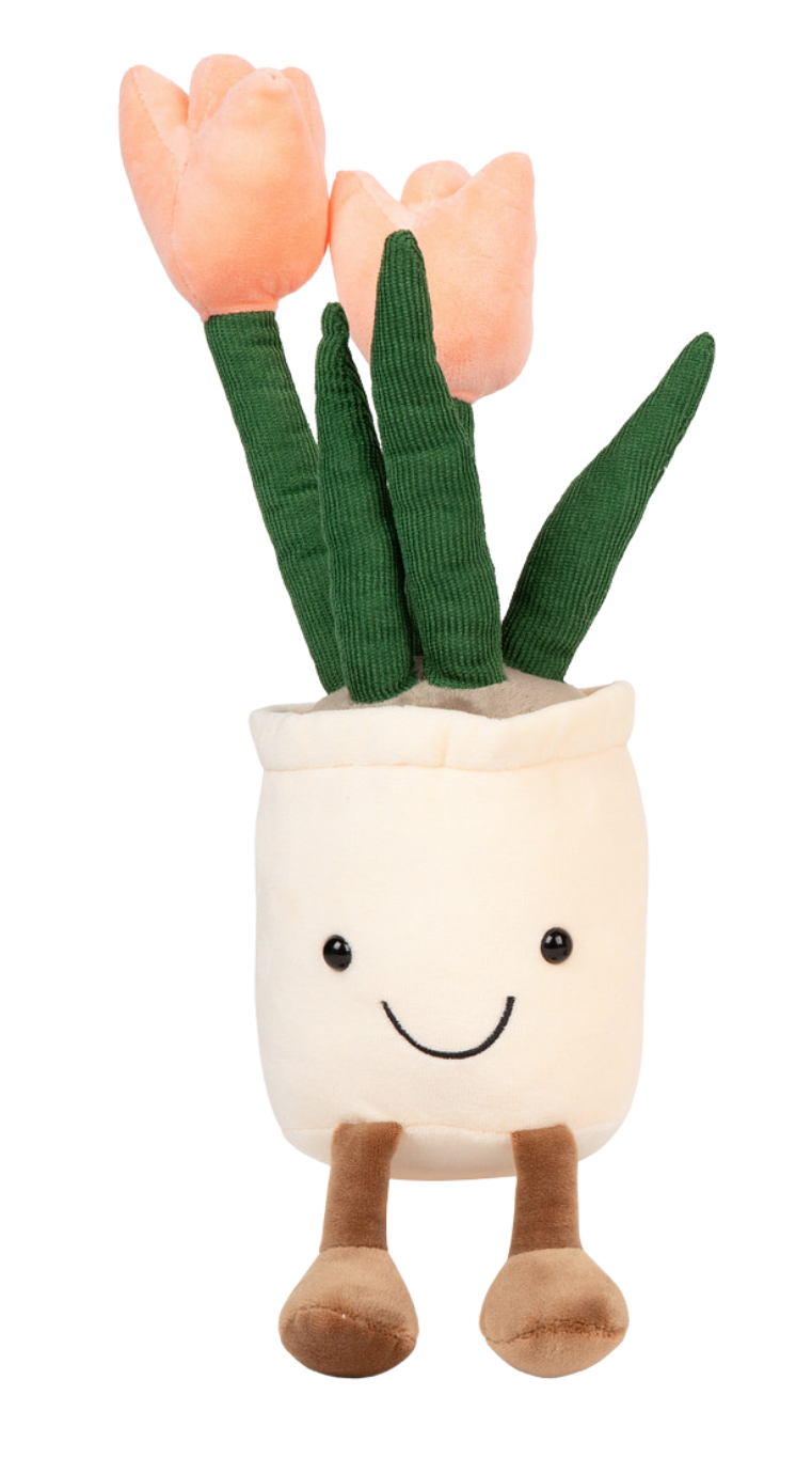 Bloomie Pearl - Pink Tulip Plushie